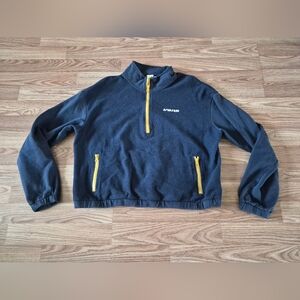Vans Women's Blue Quarter Zip Jacket